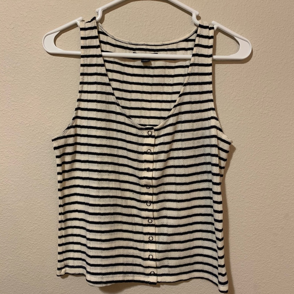 American Eagle Striped Tank - Picture 5 of 5